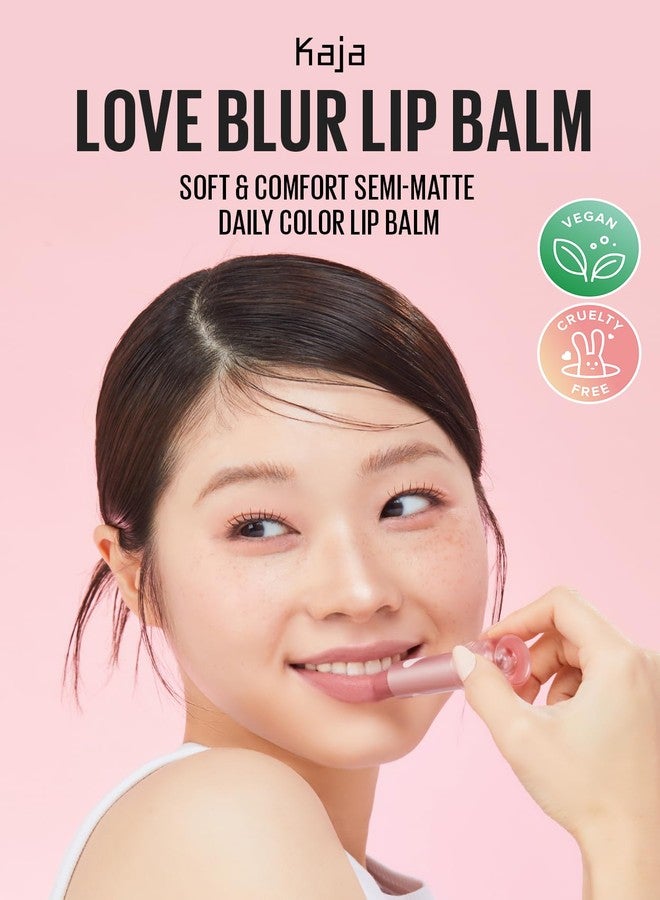 KAJA Lip Balm - Love Blur 01 Pure Cupid | Soft & Comfort Semi-Matte Blurring Daily Color, Shea Butter, Avocado Oil, Citrus Unshiu Peel Extract, Vitamin E Infused, Stocking Stuffers, 0.14 Oz - Image 2